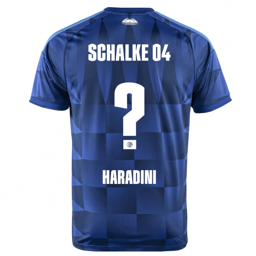 Danxen Women Hassan Haradini #0 Dark Blue Yellow White Home Jersey 2026/27 T-Shirt