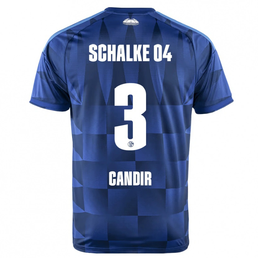 Danxen Women Noah Candir #3 Dark Blue Yellow White Home Jersey 2026/27 T-Shirt