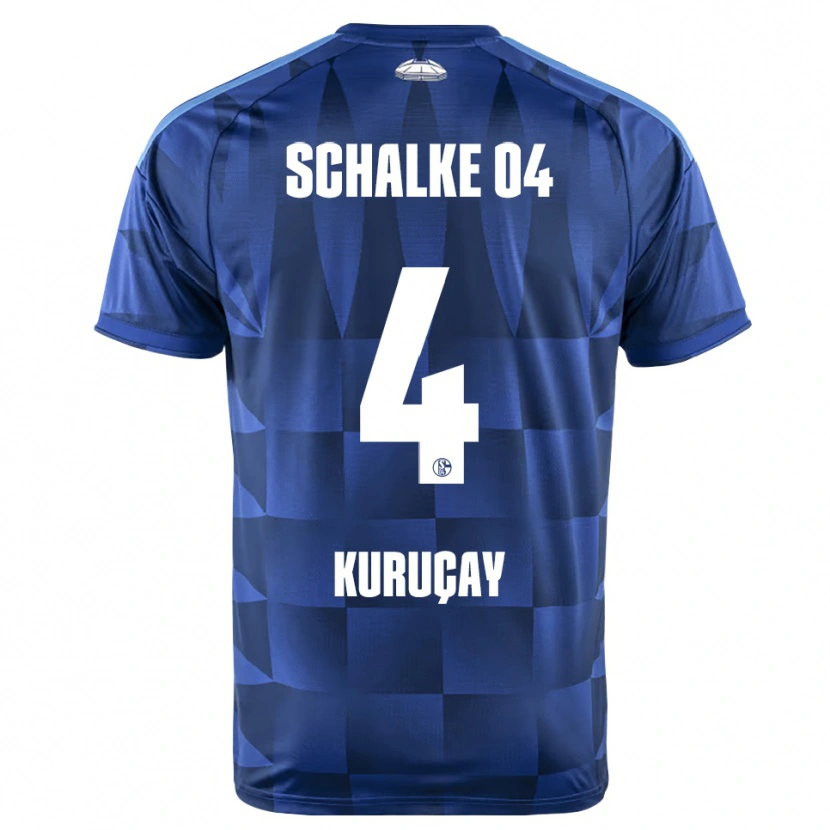 Danxen Women Hasan Kuruçay #4 Dark Blue Yellow White Home Jersey 2026/27 T-Shirt