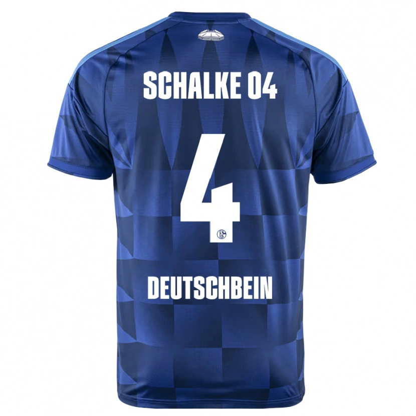 Danxen Women Lasse Deutschbein #4 Dark Blue Yellow White Home Jersey 2026/27 T-Shirt