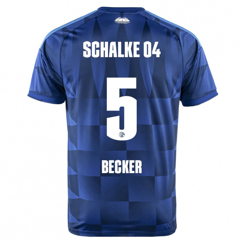 Danxen Women Timo Becker #5 Dark Blue Yellow White Home Jersey 2026/27 T-Shirt