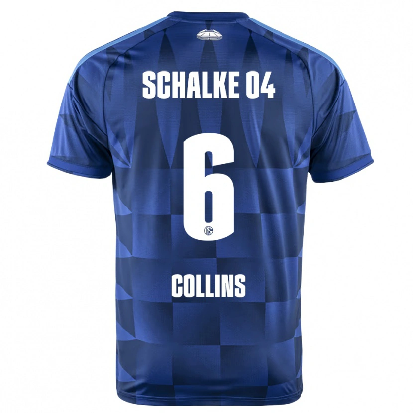 Danxen Women Brody Collins #6 Dark Blue Yellow White Home Jersey 2026/27 T-Shirt