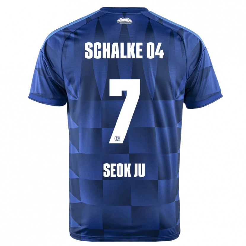 Danxen Women Seok-Ju Hong #7 Dark Blue Yellow White Home Jersey 2026/27 T-Shirt