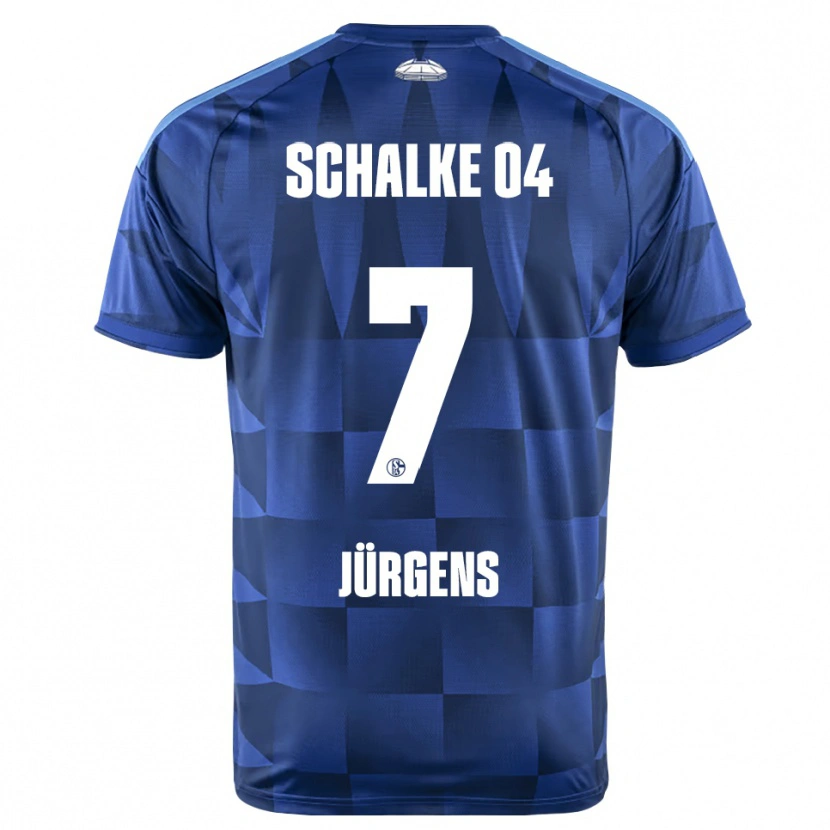 Danxen Women Celina Jürgens #7 Dark Blue Yellow White Home Jersey 2026/27 T-Shirt