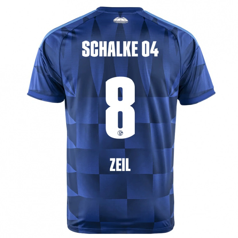 Danxen Women Emil Zeil #8 Dark Blue Yellow White Home Jersey 2026/27 T-Shirt