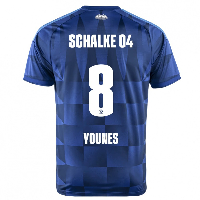 Danxen Women Amin Younes #8 Dark Blue Yellow White Home Jersey 2026/27 T-Shirt