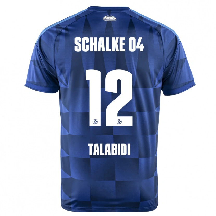 Danxen Women Malik Talabidi #12 Dark Blue Yellow White Home Jersey 2026/27 T-Shirt