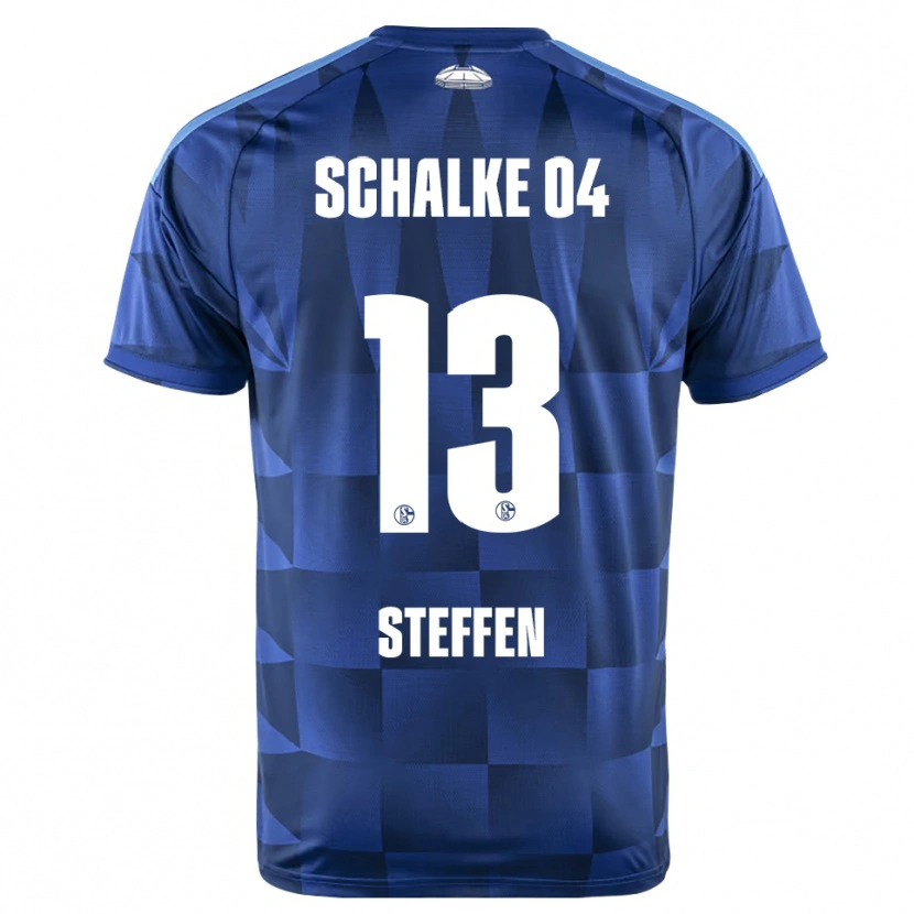 Danxen Women Kjell Steffen #13 Dark Blue Yellow White Home Jersey 2026/27 T-Shirt
