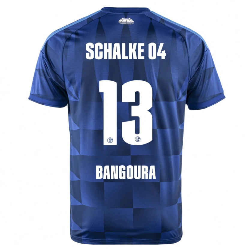 Danxen Women Aboubacar Bangoura #13 Dark Blue Yellow White Home Jersey 2026/27 T-Shirt