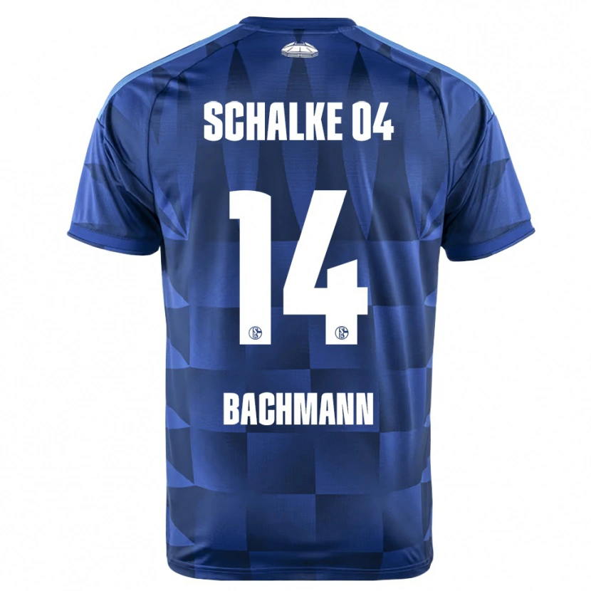 Danxen Women Janik Bachmann #14 Dark Blue Yellow White Home Jersey 2026/27 T-Shirt
