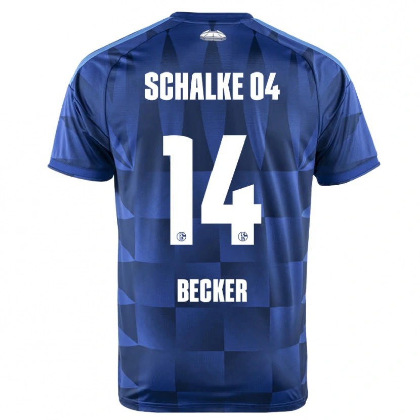 Danxen Women Daniel Becker #14 Dark Blue Yellow White Home Jersey 2026/27 T-Shirt