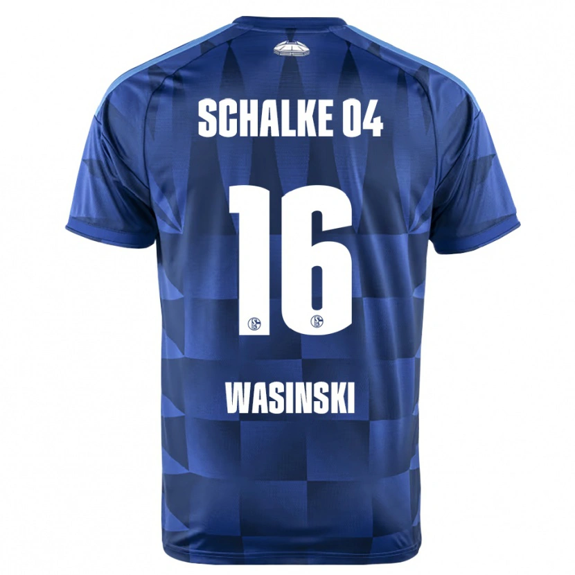 Danxen Women Martin Wasinski #16 Dark Blue Yellow White Home Jersey 2026/27 T-Shirt