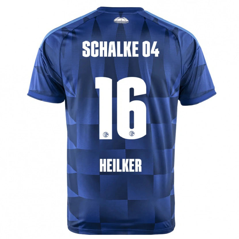 Danxen Women Antonia Heilker #16 Dark Blue Yellow White Home Jersey 2026/27 T-Shirt