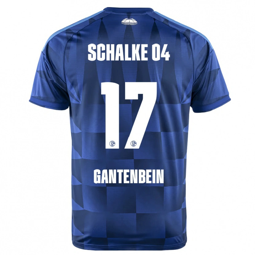 Danxen Women Adrian Gantenbein #17 Dark Blue Yellow White Home Jersey 2026/27 T-Shirt