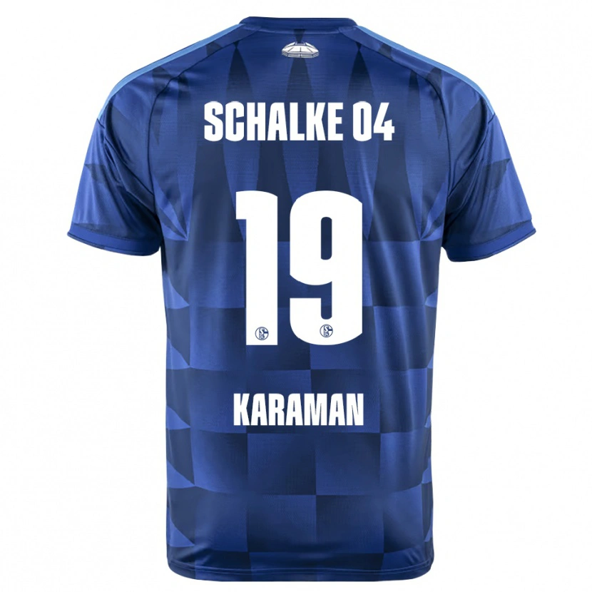 Danxen Women Kenan Karaman #19 Dark Blue Yellow White Home Jersey 2026/27 T-Shirt