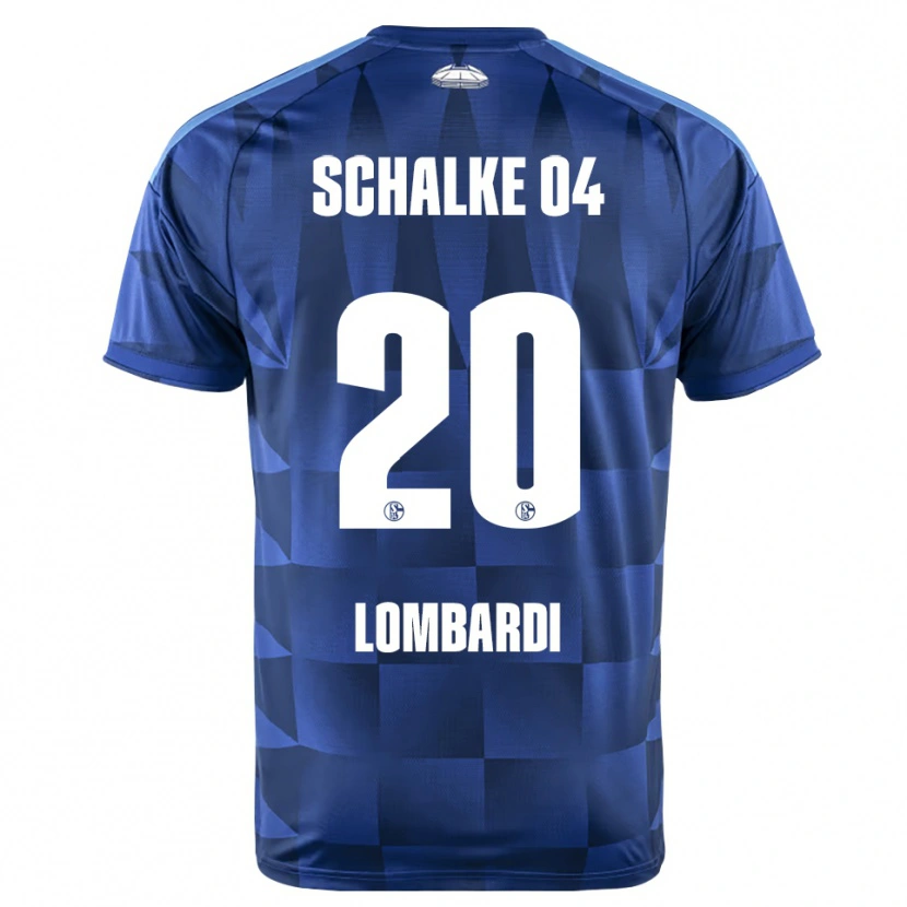 Danxen Women Antonio Lombardi #20 Dark Blue Yellow White Home Jersey 2026/27 T-Shirt