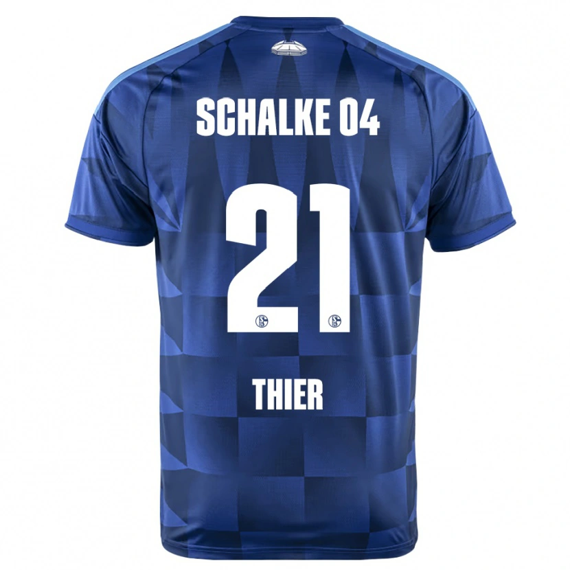 Danxen Women Silas Thier #21 Dark Blue Yellow White Home Jersey 2026/27 T-Shirt