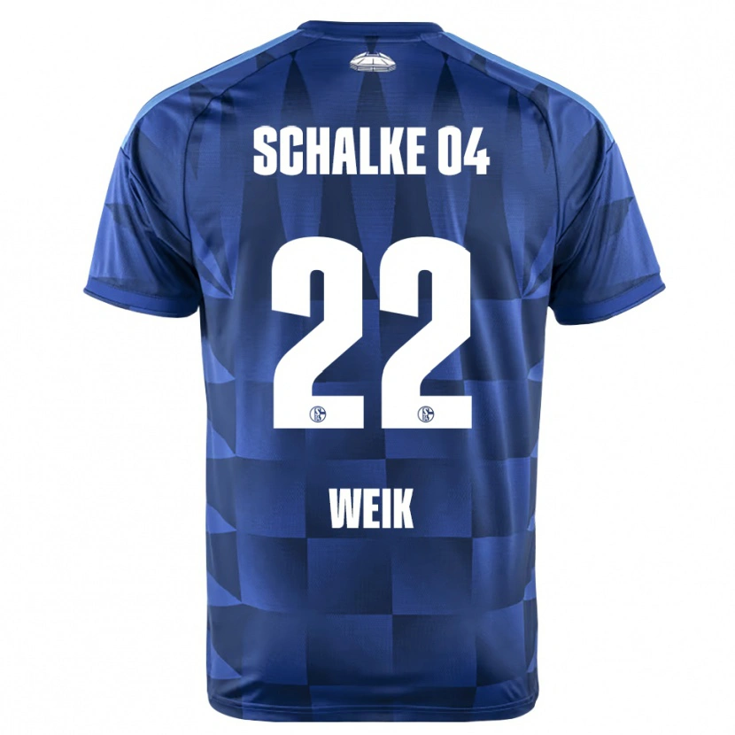 Danxen Women Linus Weik #22 Dark Blue Yellow White Home Jersey 2026/27 T-Shirt