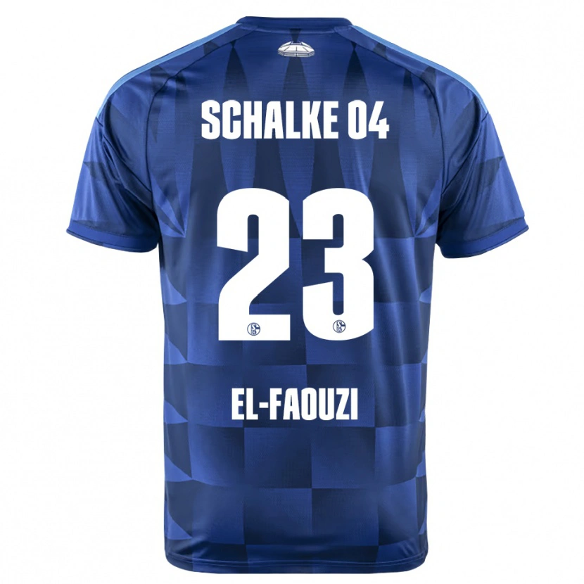Danxen Women Soufiane El-Faouzi #23 Dark Blue Yellow White Home Jersey 2026/27 T-Shirt