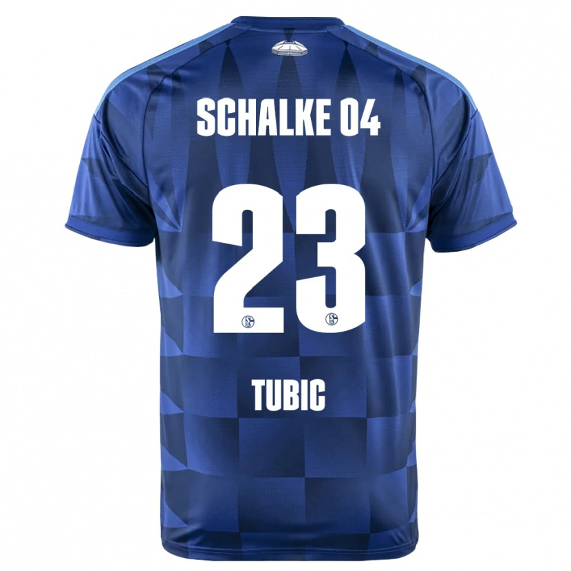 Danxen Women Malik Tubic #23 Dark Blue Yellow White Home Jersey 2026/27 T-Shirt
