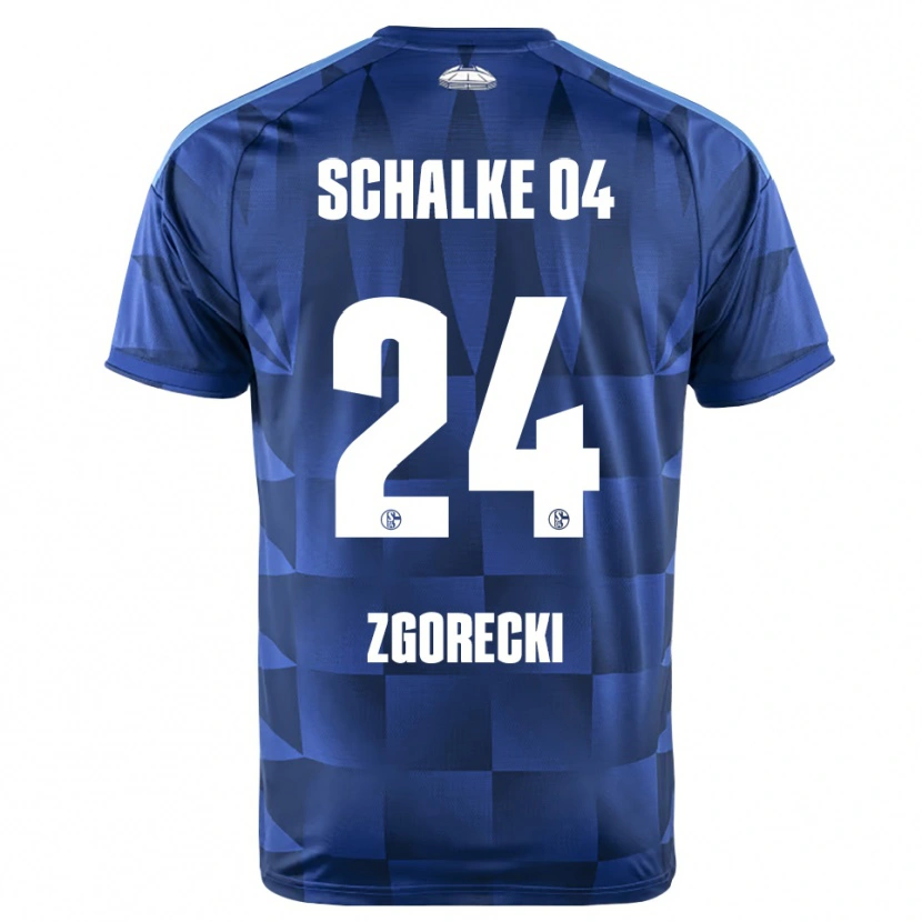 Danxen Women Jonas Zgorecki #24 Dark Blue Yellow White Home Jersey 2026/27 T-Shirt