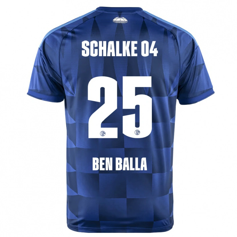 Danxen Women Yassin Ben Balla #25 Dark Blue Yellow White Home Jersey 2026/27 T-Shirt