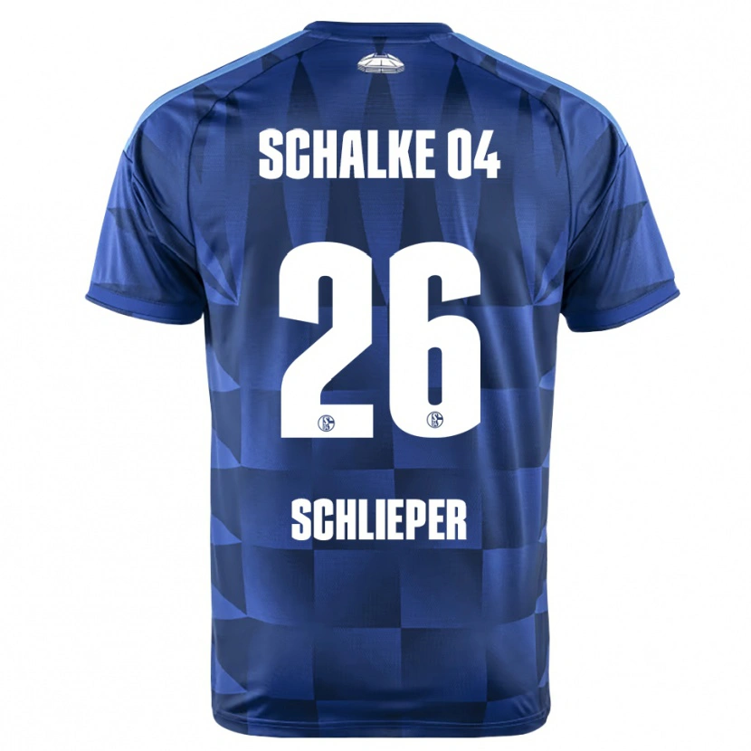 Danxen Women Ben Schlieper #26 Dark Blue Yellow White Home Jersey 2026/27 T-Shirt
