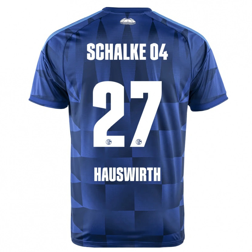 Danxen Women Max Hauswirth #27 Dark Blue Yellow White Home Jersey 2026/27 T-Shirt