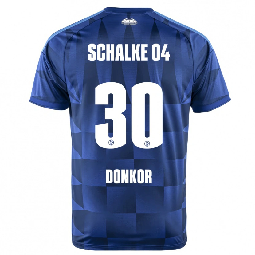 Danxen Women Anton Donkor #30 Dark Blue Yellow White Home Jersey 2026/27 T-Shirt