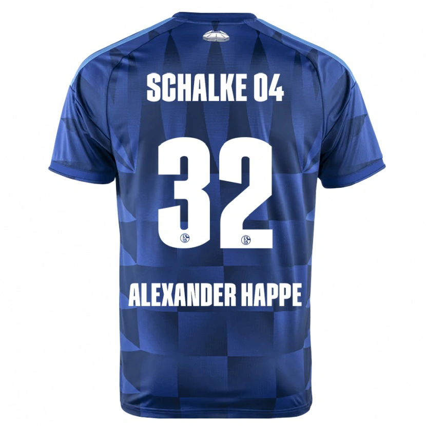 Danxen Women Luca Alexander Happe #32 Dark Blue Yellow White Home Jersey 2026/27 T-Shirt