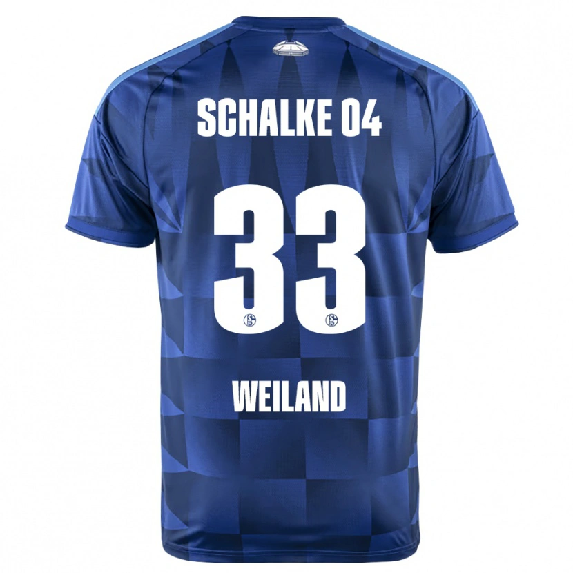 Danxen Women Max Weiland #33 Dark Blue Yellow White Home Jersey 2026/27 T-Shirt