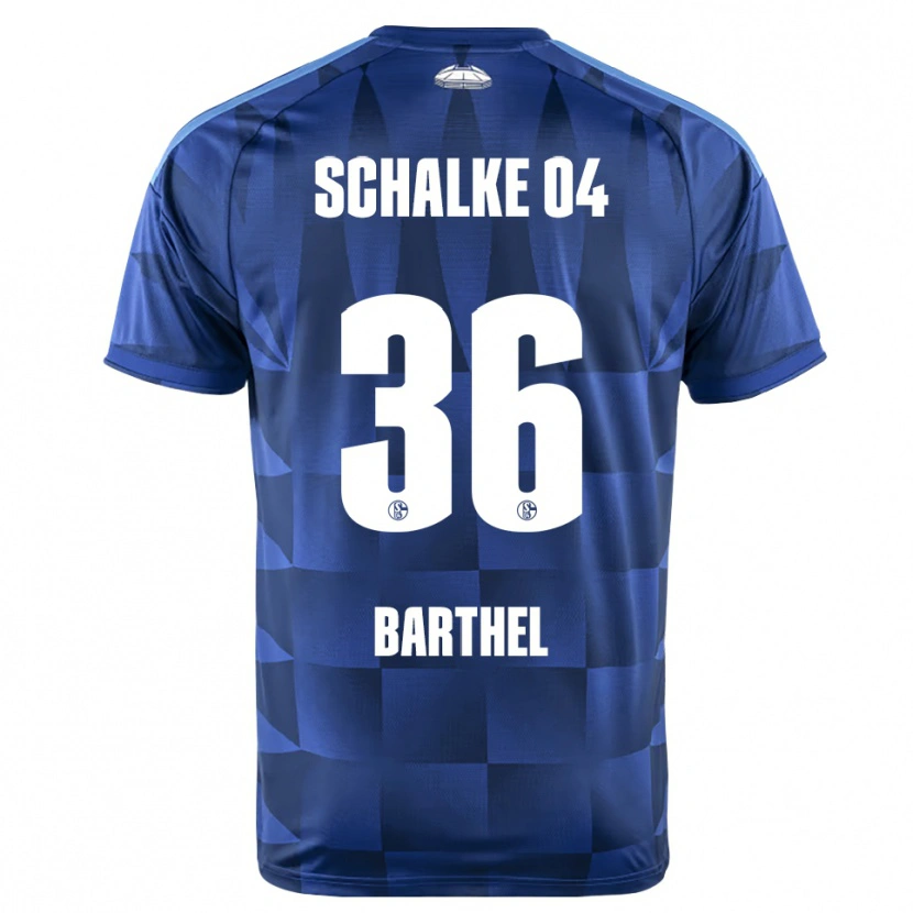Danxen Women Niklas Barthel #36 Dark Blue Yellow White Home Jersey 2026/27 T-Shirt