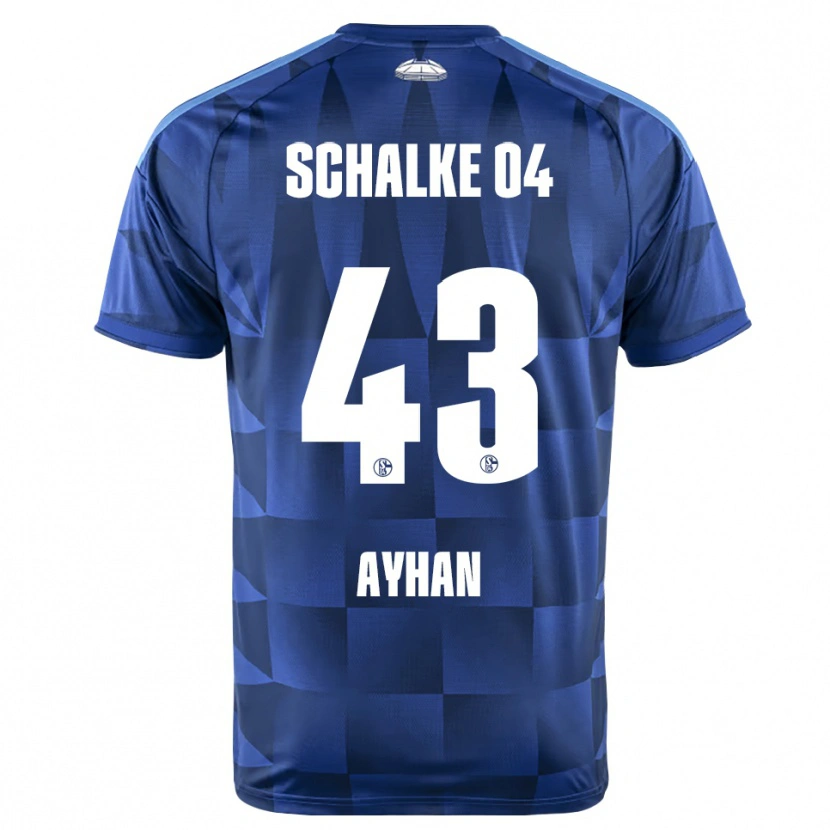 Danxen Women Mertcan Ayhan #43 Dark Blue Yellow White Home Jersey 2026/27 T-Shirt