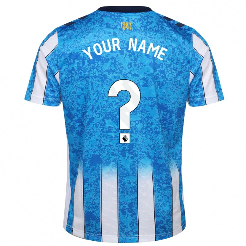 Danxen Women Your Name #0 White Blue Orange Home Jersey 2026/27 T-Shirt