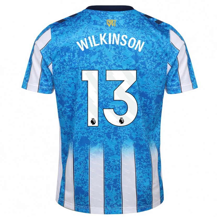 Danxen Women Mitchell Wilkinson #13 White Blue Orange Home Jersey 2026/27 T-Shirt