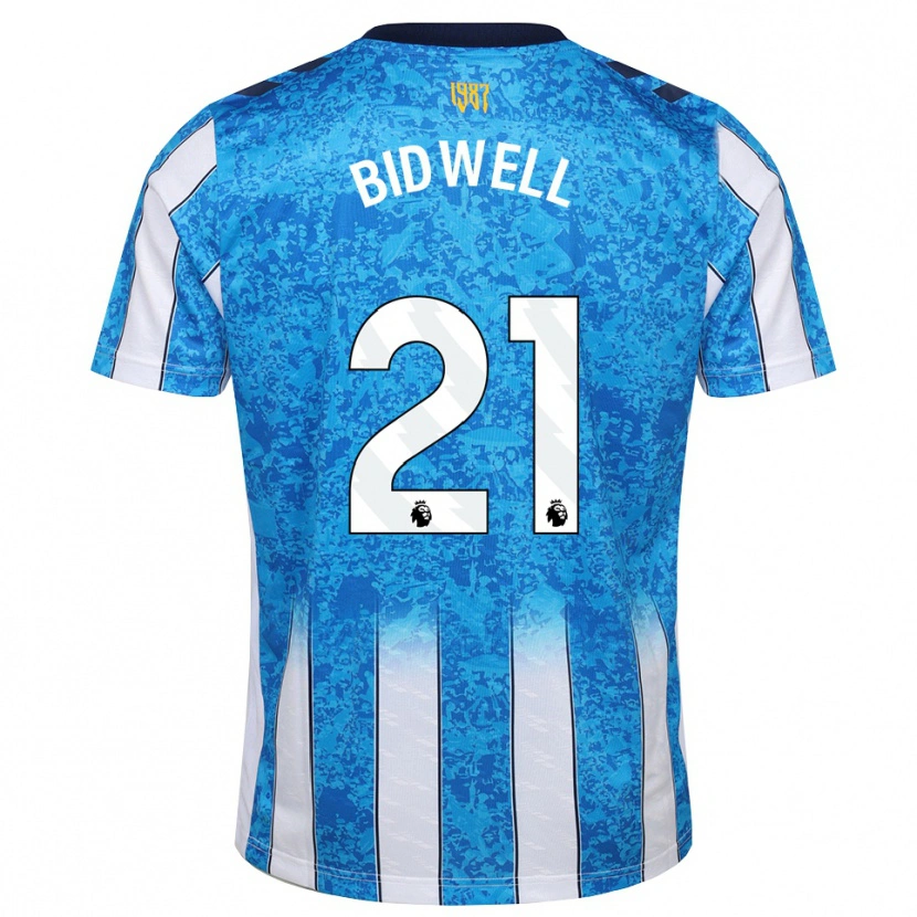 Danxen Women Jake Bidwell #21 White Blue Orange Home Jersey 2026/27 T-Shirt