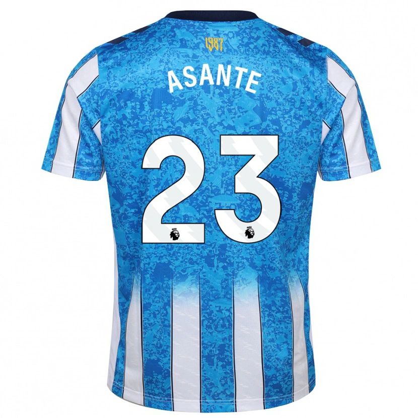Danxen Women Brandon Thomas-Asante #23 White Blue Orange Home Jersey 2026/27 T-Shirt