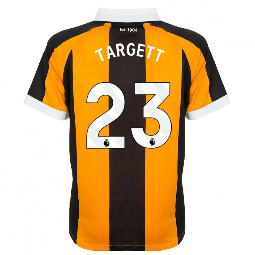 Danxen Women Matt Targett #23 Orange Black White Home Jersey 2026/27 T-Shirt