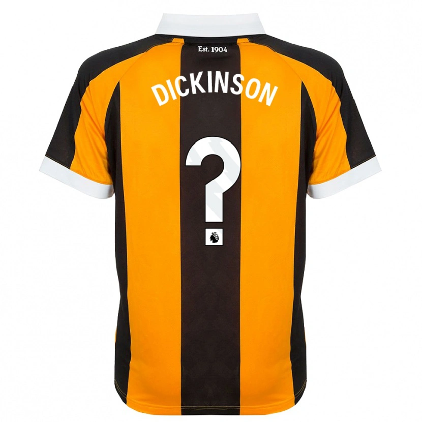 Danxen Women George Dickinson #0 Orange Black White Home Jersey 2026/27 T-Shirt