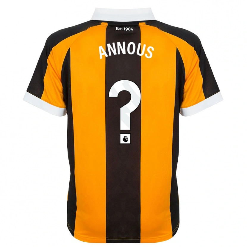 Danxen Women Brandon Annous #0 Orange Black White Home Jersey 2026/27 T-Shirt