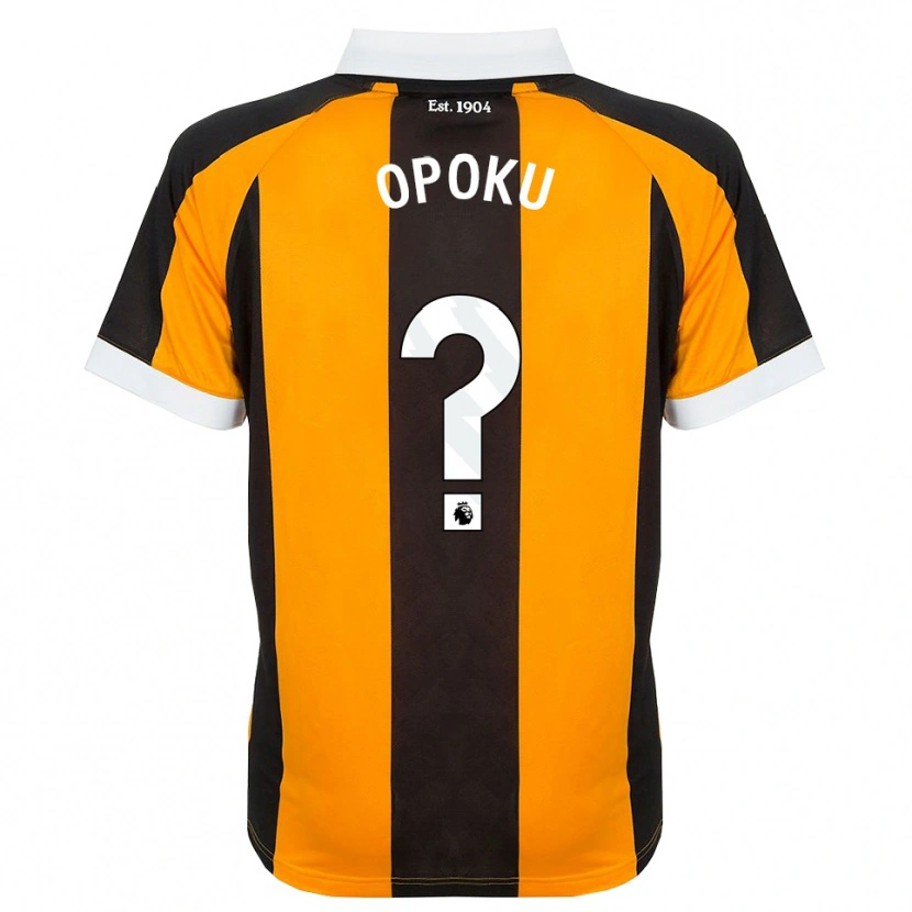 Danxen Women Sam Opoku #0 Orange Black White Home Jersey 2026/27 T-Shirt