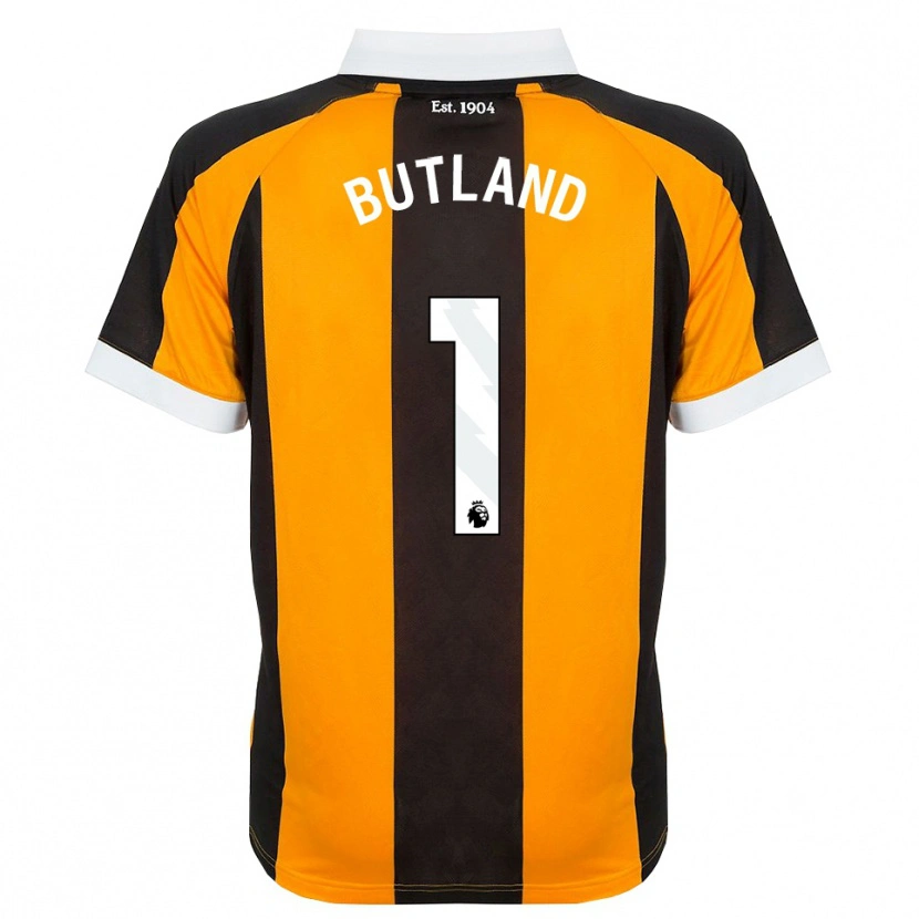 Danxen Women Jack Butland #1 Orange Black White Home Jersey 2026/27 T-Shirt
