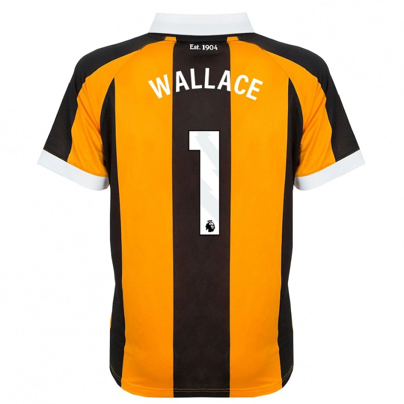 Danxen Women Abbi Wallace #1 Orange Black White Home Jersey 2026/27 T-Shirt