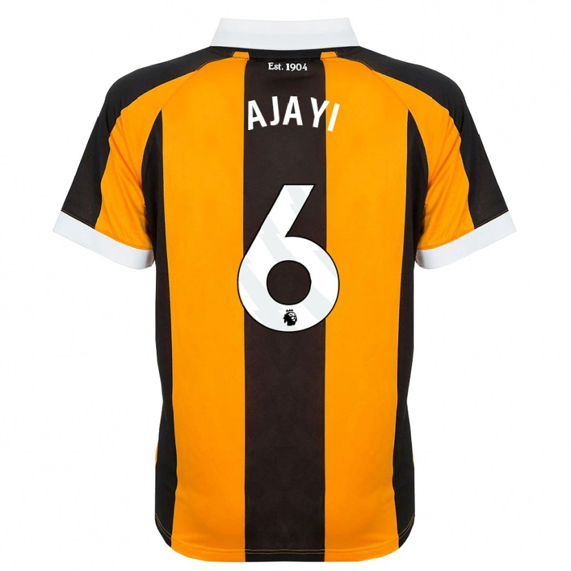 Danxen Women Semi Ajayi #6 Orange Black White Home Jersey 2026/27 T-Shirt