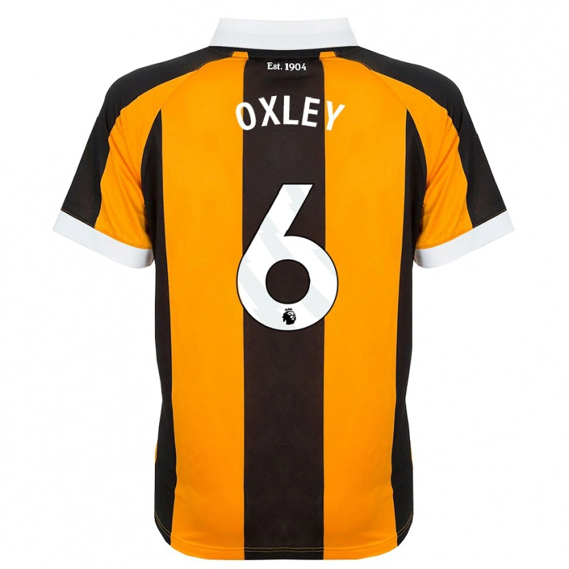 Danxen Women Tilly Oxley #6 Orange Black White Home Jersey 2026/27 T-Shirt
