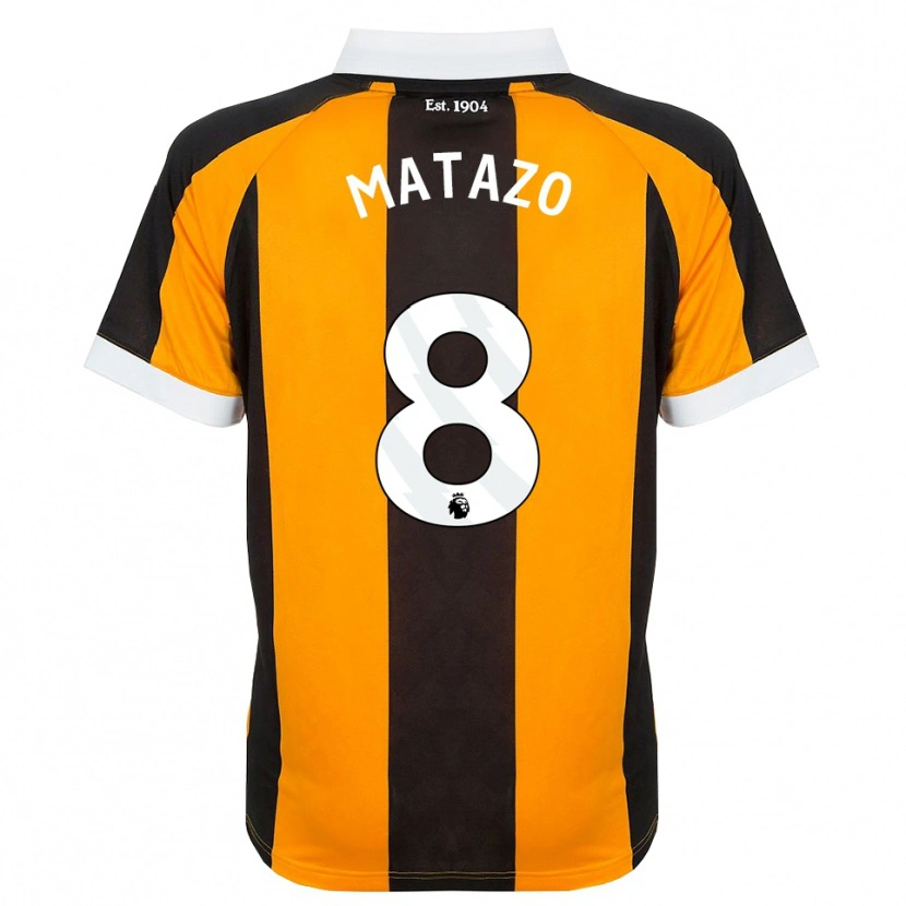 Danxen Women Eliot Matazo #8 Orange Black White Home Jersey 2026/27 T-Shirt