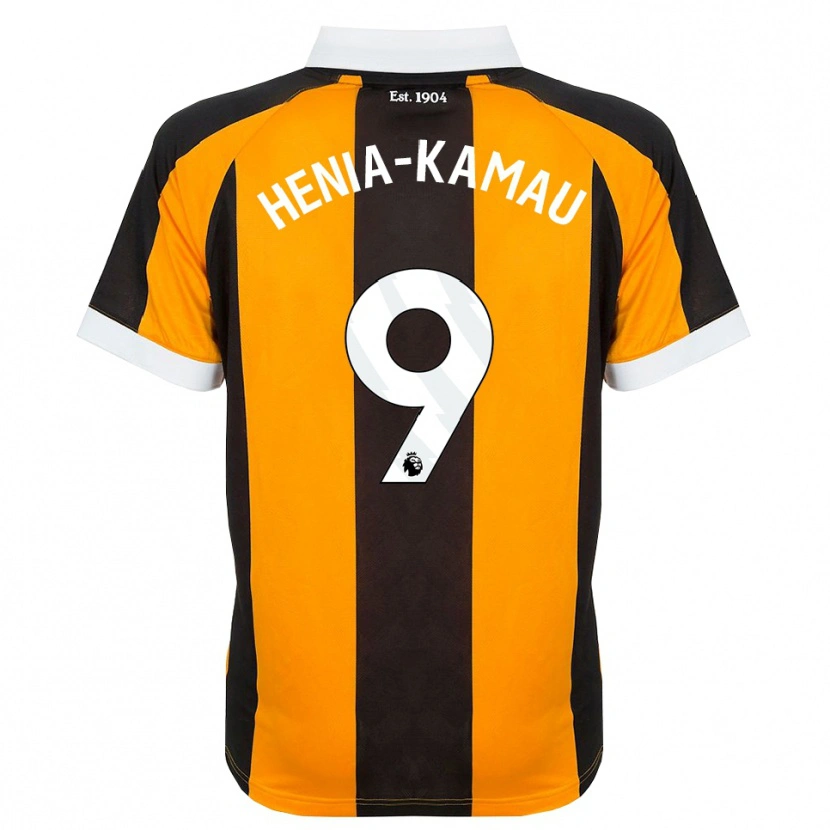 Danxen Women Sammy Henia-Kamau #9 Orange Black White Home Jersey 2026/27 T-Shirt