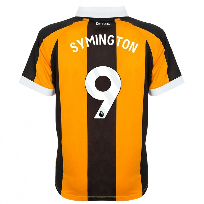 Danxen Women Jo Symington #9 Orange Black White Home Jersey 2026/27 T-Shirt
