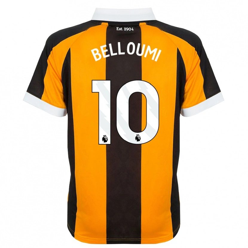 Danxen Women Mohamed Belloumi #10 Orange Black White Home Jersey 2026/27 T-Shirt