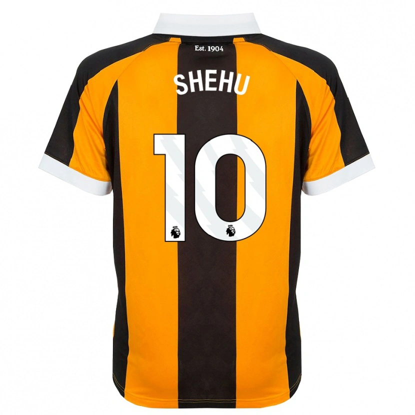 Danxen Women Aidon Shehu #10 Orange Black White Home Jersey 2026/27 T-Shirt